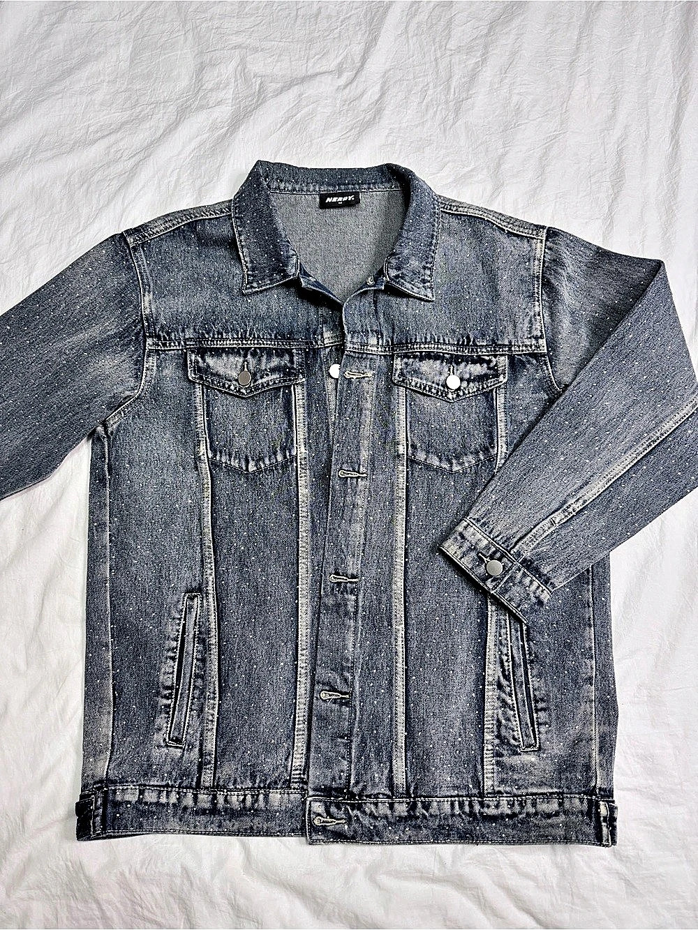 N-ERDY Denim Jean Jacket in Blue
